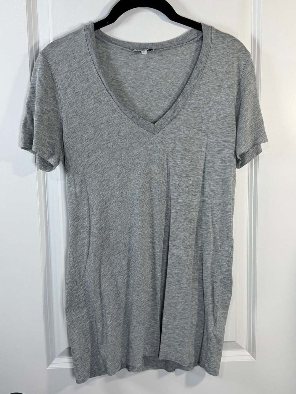 Splendid Heather Gray Everyday V-Neck Tee STMJ1021G